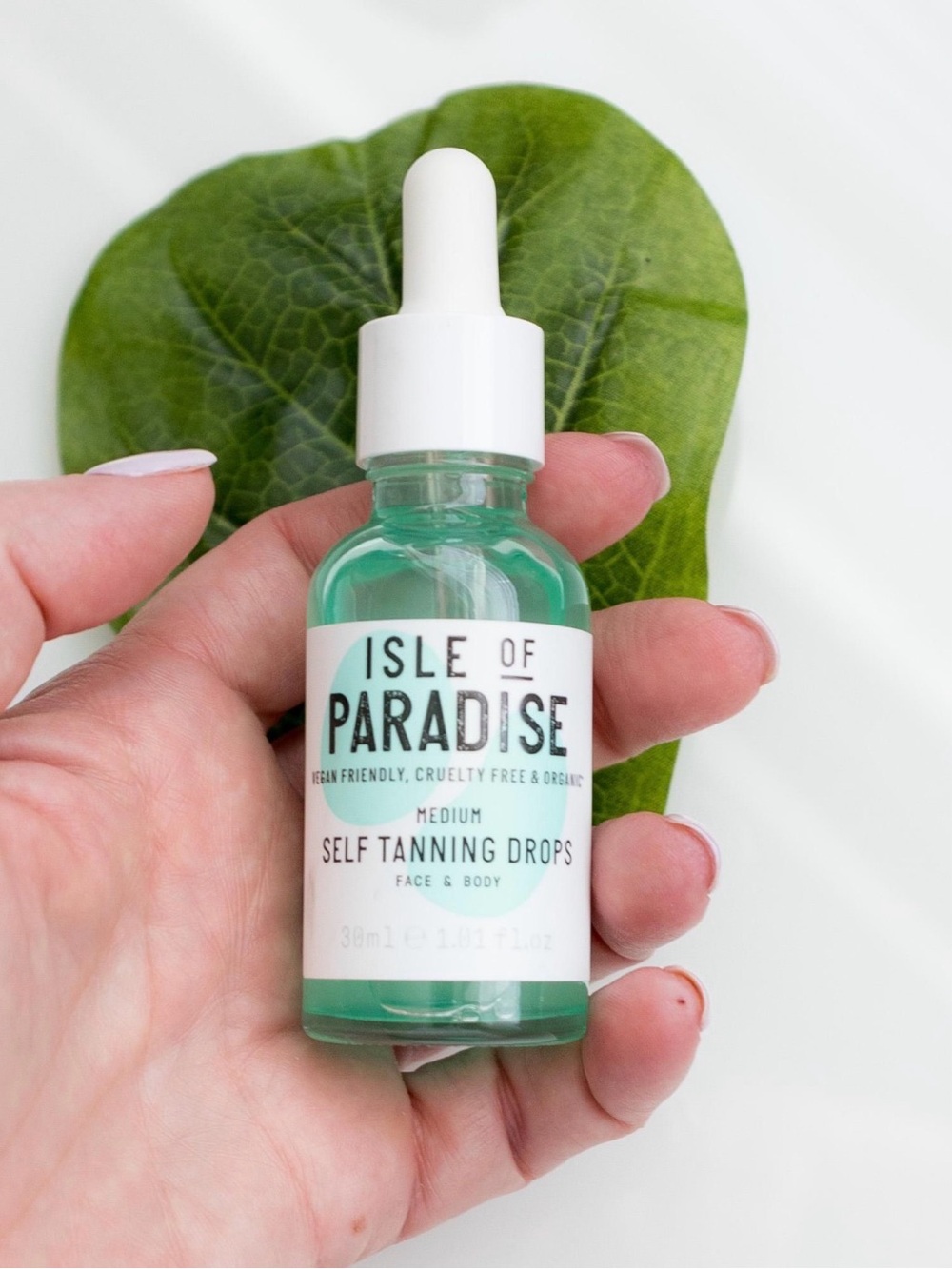Isle of Paradise Green Tinted Self Tanning Drops - Face & Body